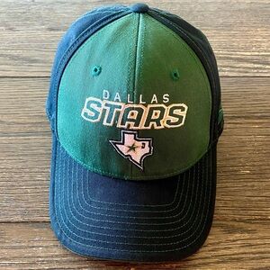 RBK Reebok Dallas Stars Hat Cap Adjustable Black Green NHL Men’s Women’s Unisex